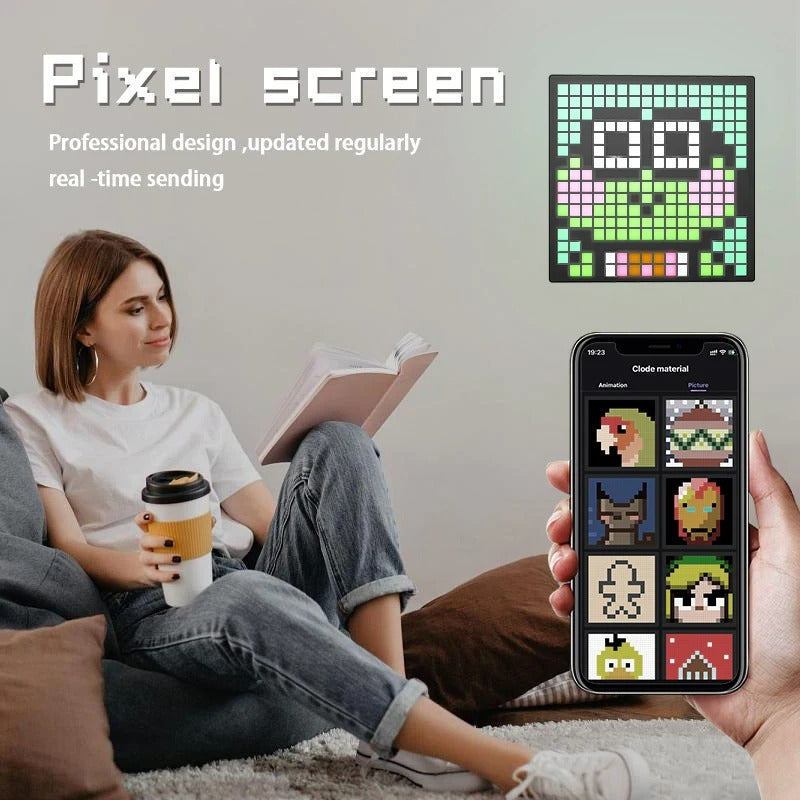 Bluetooth Pixel Screen DIY Retro