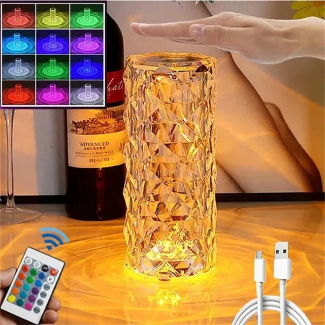 LED Crystal Lamp | Crystal Vanity Light | TikTok Buys